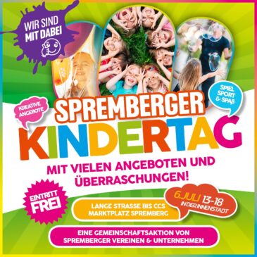 Spremberger Kindertagsfest – findet nun am 6. Juli statt!